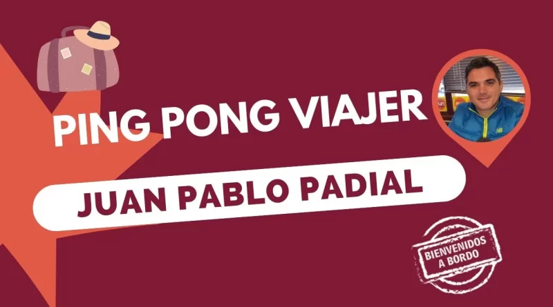 Ping Pong Viajero a Juan Pablo Padial